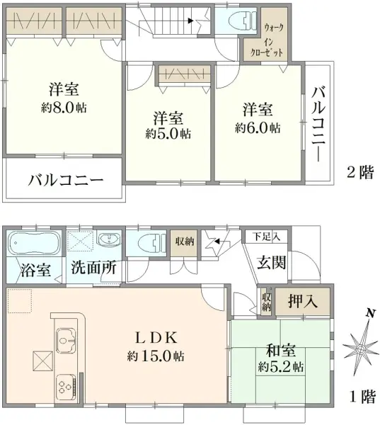 東村山市秋津町4丁目　中古戸建