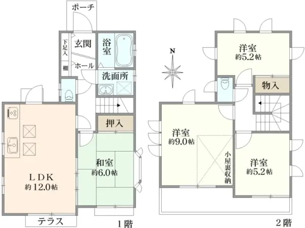 国分寺市光町二丁目　住宅