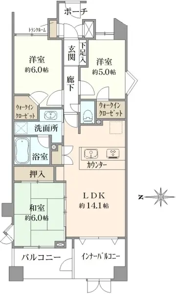 ヴェルビュ亀有