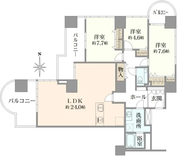 シテヌーブ北千住30A棟