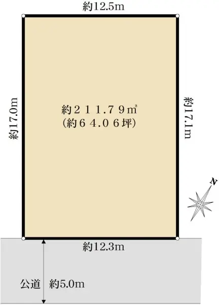 千葉県柏市ひばりが丘土地