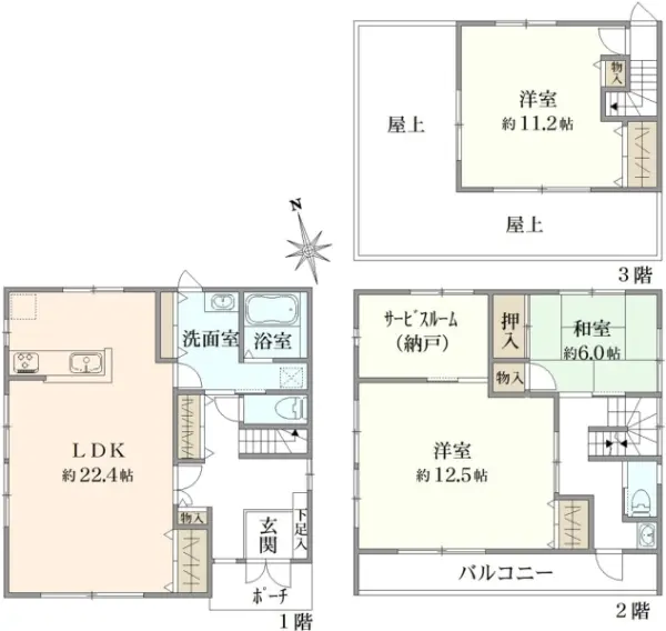 戸田市大字新曽　中古戸建