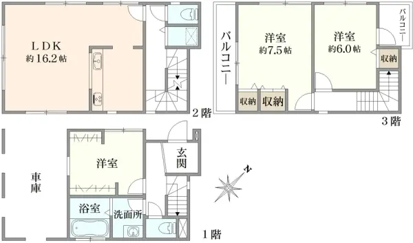 川崎市高津区千年　中古戸建