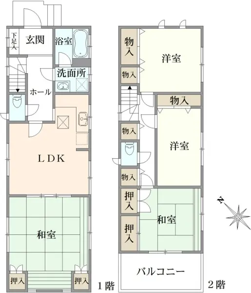 中野区野方三丁目　戸建