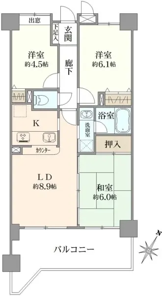 ダイアパレスパークサイド東所沢