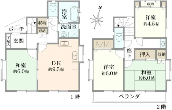 東久留米市氷川台一丁目・中古戸建