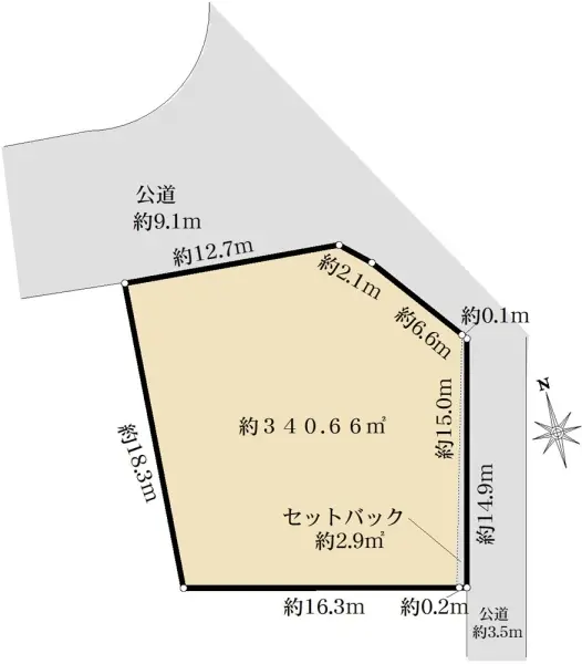 さいたま市大宮区三橋4丁目　売地