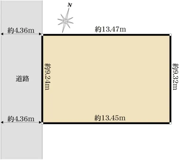 品川区中延四丁目　売地