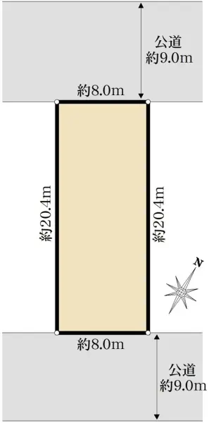 都筑区北山田5丁目　売地