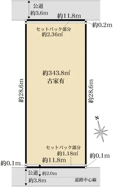 習志野市谷津三丁目　売地