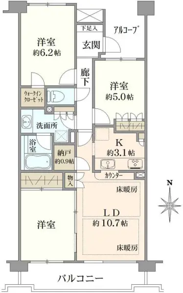 ファストジュール北浦和ガーデンズコート