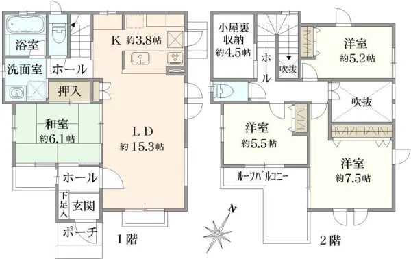 柏市東柏1丁目／戸建