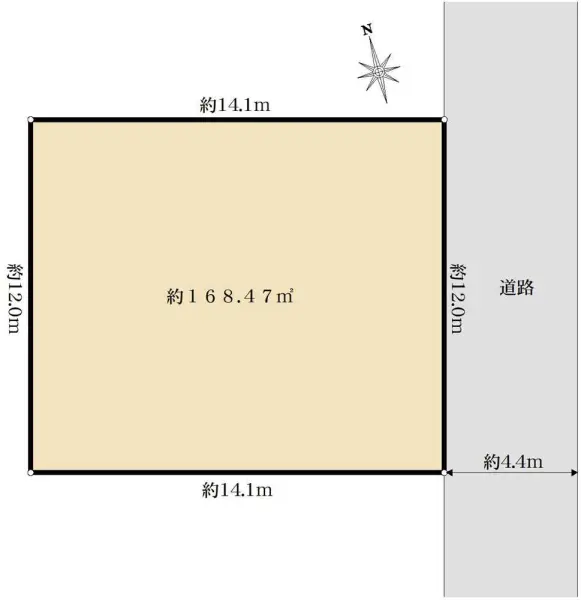 柏市布施新町4丁目／土地