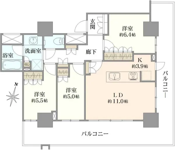 プラウドタワー金町