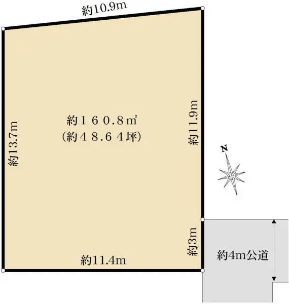 我孫子市高野山／土地
