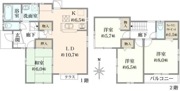 柏市篠籠田／戸建