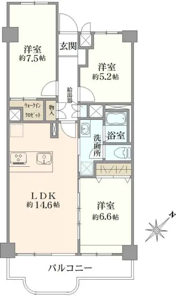 コープ野村夏見5号棟
