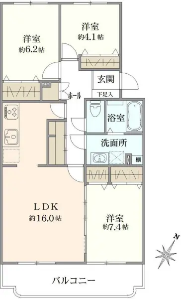 習志野七ツ台住宅4号棟