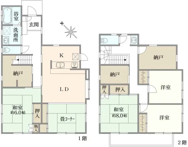 八千代市緑が丘二丁目　中古戸建