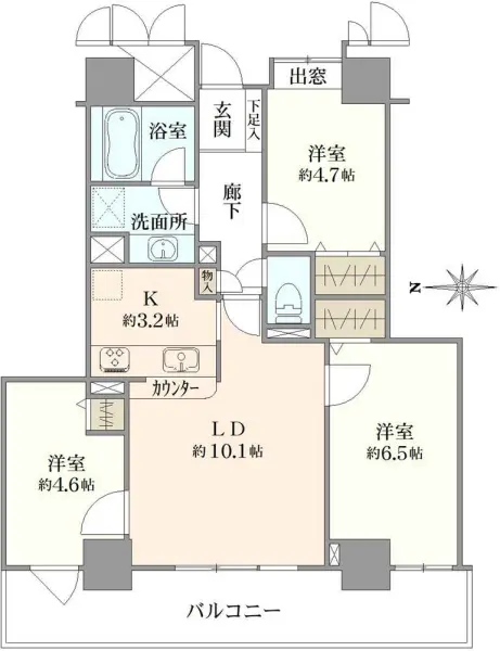 カムザ・スクエア八千代緑が丘タワーズ