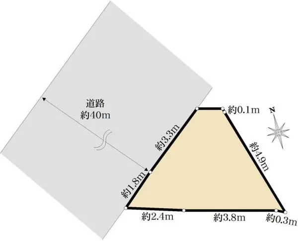 豊島区目白5丁目　土地