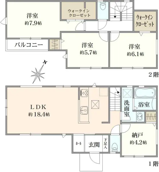 麻生区高石2丁目　新築戸建2号棟