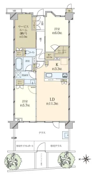 ブリリア向ヶ丘遊園