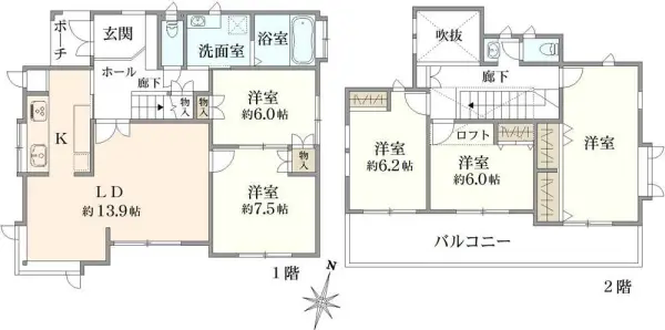 町田市能ヶ谷7丁目　戸建