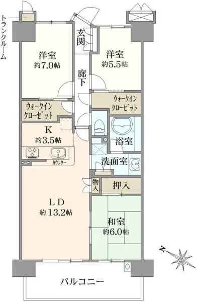 ソルグランデメイツ多摩境グリーンコート