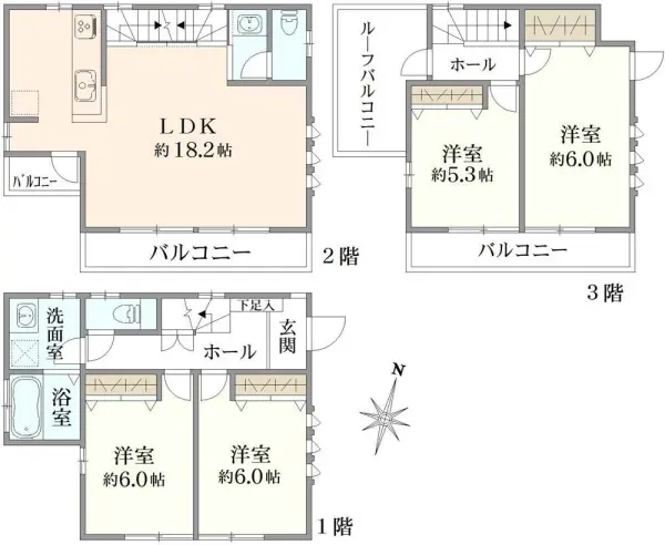 渋谷区本町3丁目　戸建