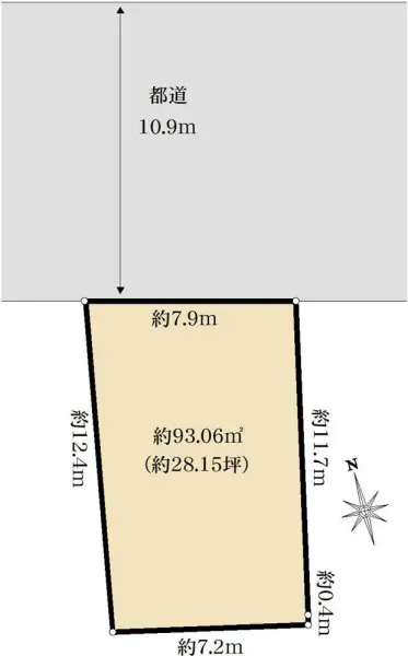 昭島市福島町1丁目　売地