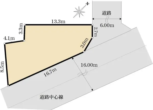日野市東平山三丁目　売地