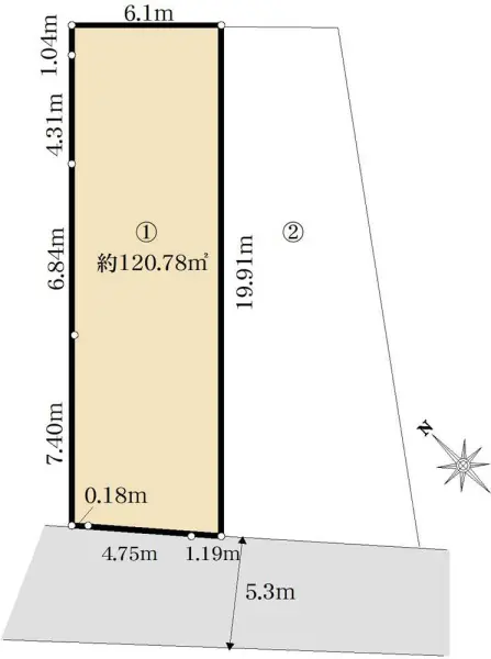 三鷹市牟礼1丁目　売地