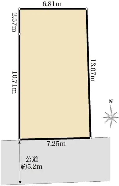 練馬区関町東1丁目 土地