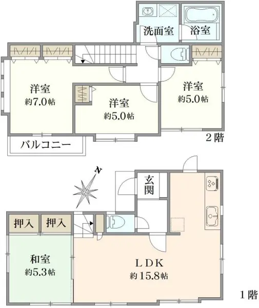 三鷹市大沢3丁目　中古戸建