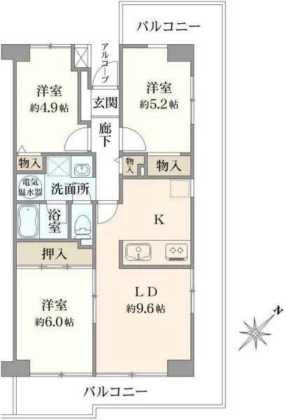 ネオコーポ調布多摩川