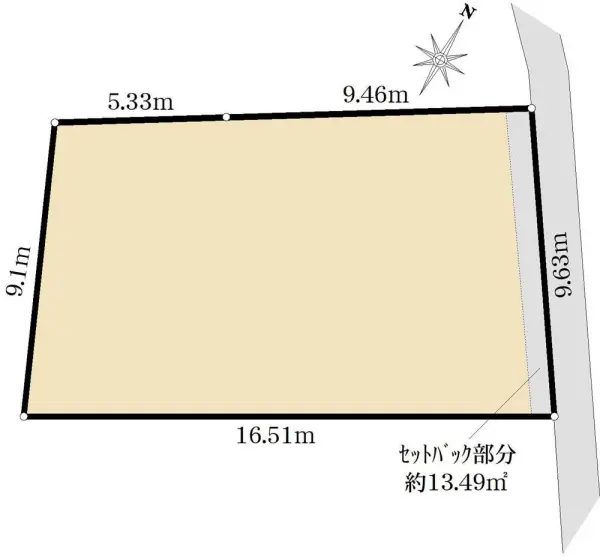 稲城市百村　土地