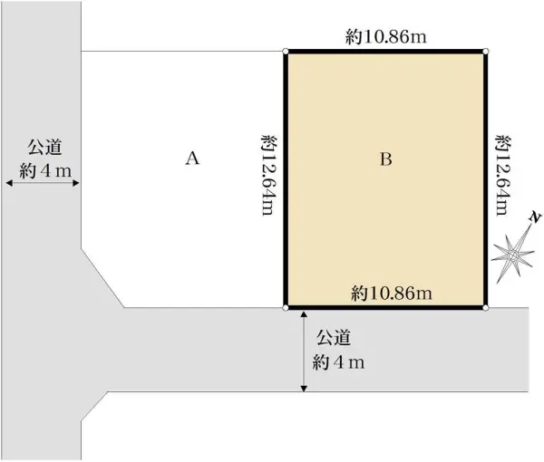 川崎市麻生区多摩美一丁目　B区画