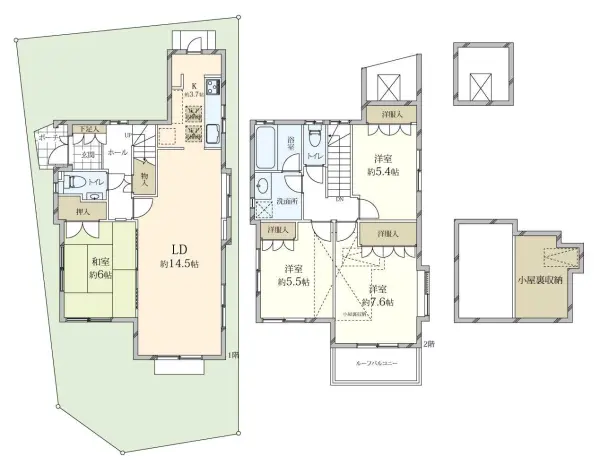 港北区篠原町　中古戸建