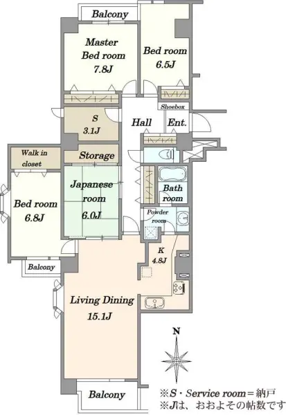 港北ファミールハイツ10-3号棟