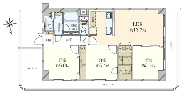 玉川スカイハイツ