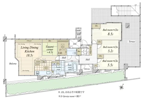 上野毛シティハウスノーステラス