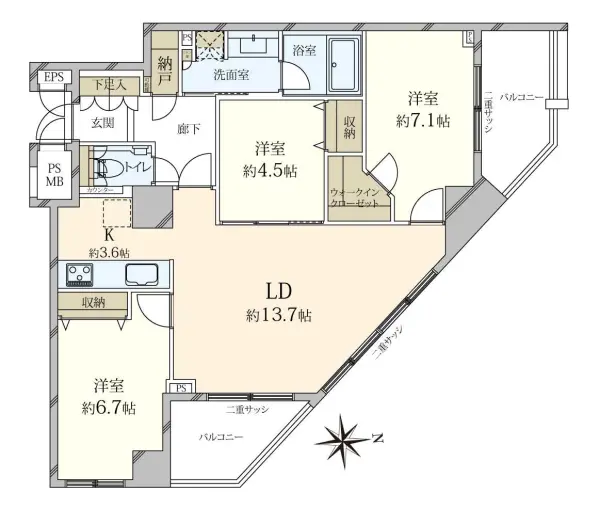 アトラスアリーナ武蔵新城ランドマークコート