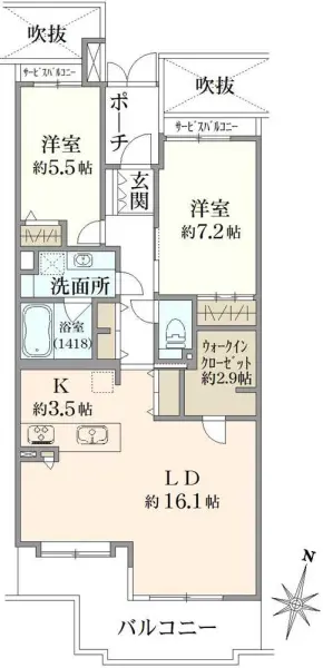 ライフパレス浜田山