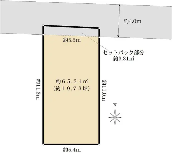 杉並区梅里2丁目　土地