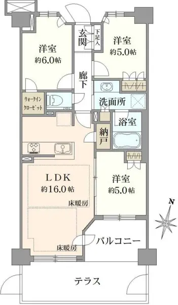 プラウド練馬中村橋