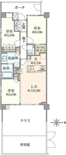 ヴィークグラン世田谷千歳船橋さくらガーデン