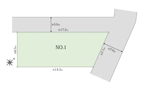 杉並区浜田山2丁目 売地No，1