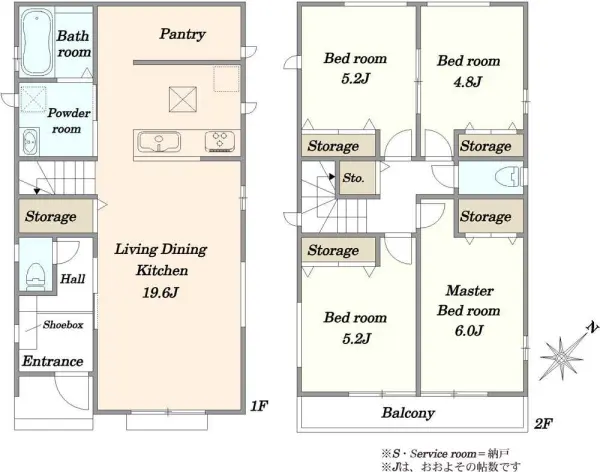 川口市上青木6丁目 新築戸建 D号棟