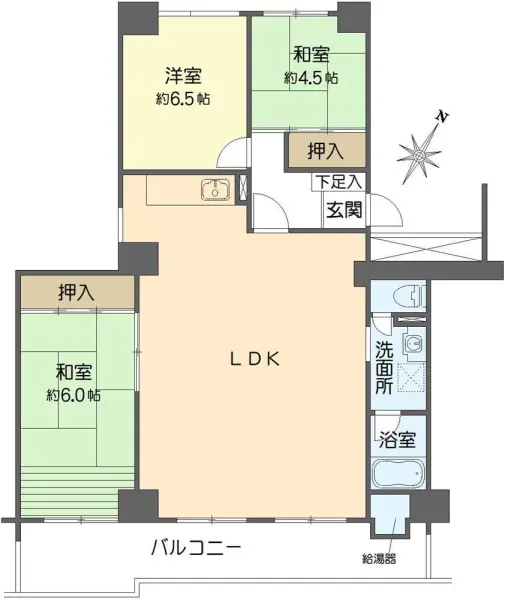 佃第2コーポ四号棟
